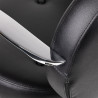 GABBIANO HAIRDRESSING CHAIR ASTI BLACK