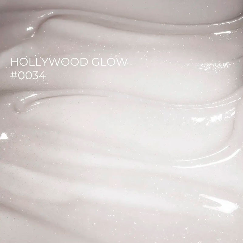 Гель для наращивания ногтей - Builder Gel DNKa No. 0034 Hollywood Glow - 30 мл