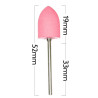 Grinder pink, 240 grit, S-04