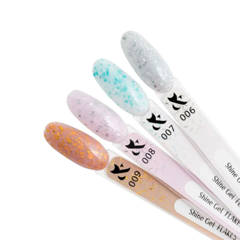 Gel costruttore - Shine Gel Flakes 007 F.O.X - 15 ml