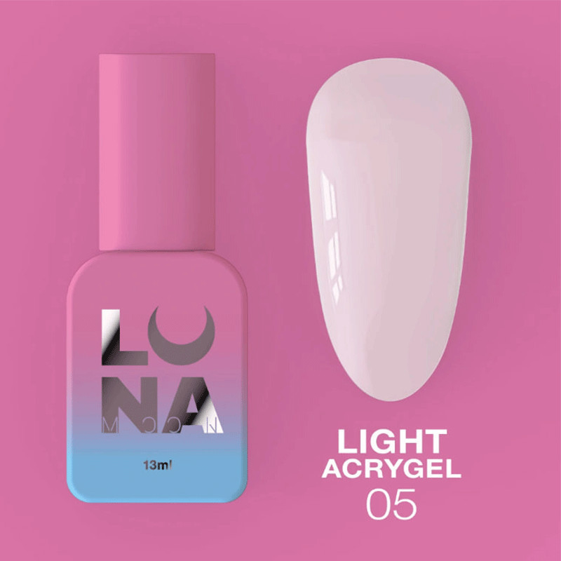 Жидкий акригель - Liquid Light Acrygel - Lunamoon Nr 5 - 13ml