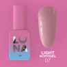 Жидкий акригель - Liquid Light Acrygel - Lunamoon Nr 7 - 13ml