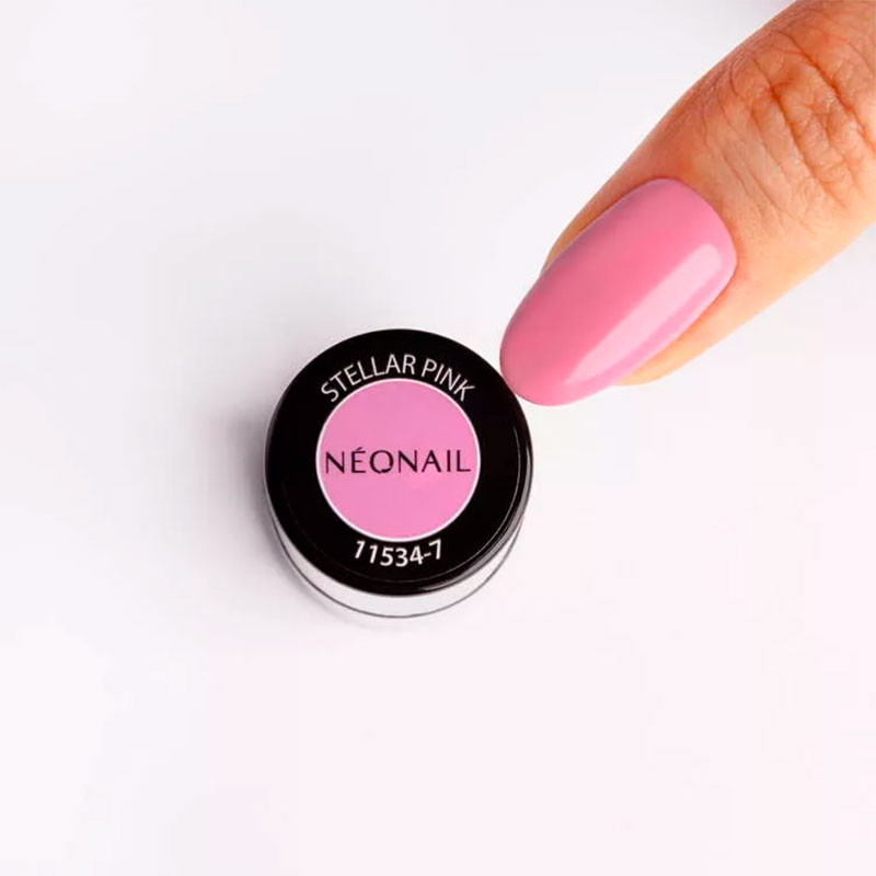 Värillinen geelilakka - NeoNail Stellar Pink - 7,2 ml