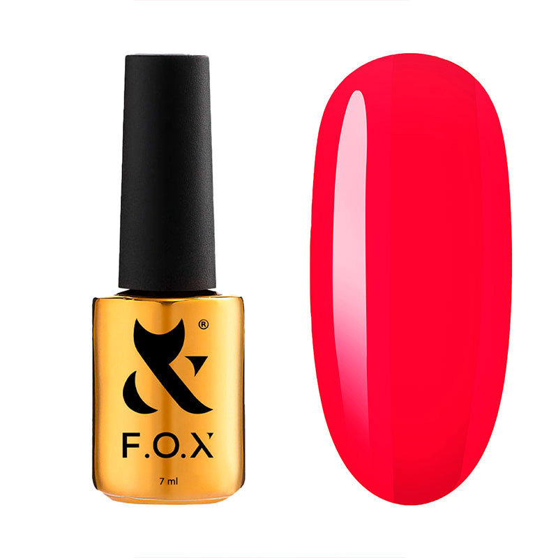 Цветной гель-лак - Lipstick F.O.X 001 Coral Magic - 7 ml