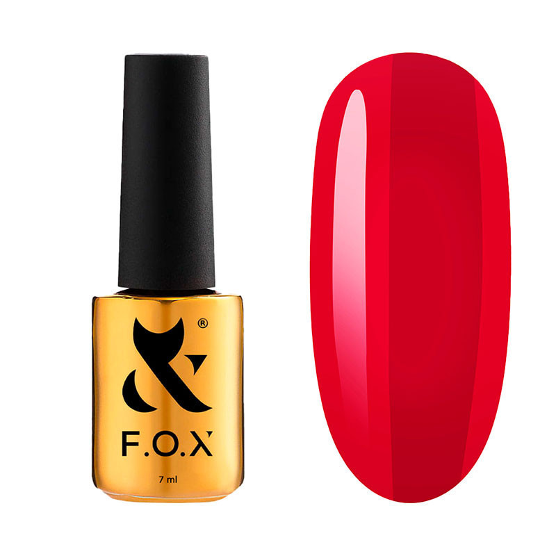Цветной гель-лак - Lipstick F.O.X 006 Fiery Ruby - 7 ml