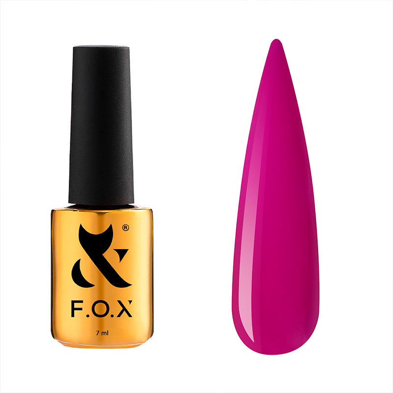 Smalto gel colorato - Lollipop Raspberry 001 F.O.X - 7 ml