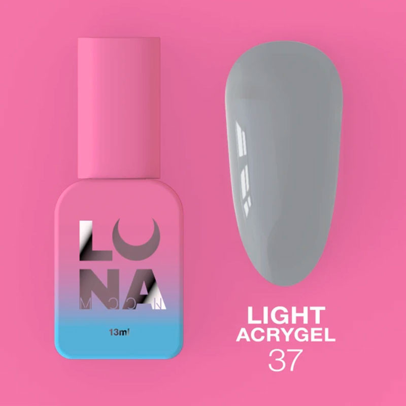 Жидкий акригель - Liquid Light Acrygel - Lunamoon Nr 37 - 13ml