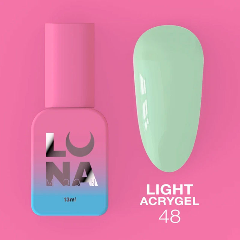 Жидкий акригель - Liquid Light Acrygel - Lunamoon Nr 48 - 13ml