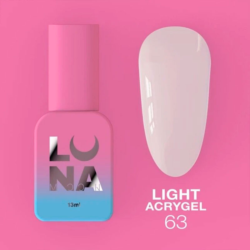 Liquid Light Acrygel - Lunamoon Nr 63 - 13ml