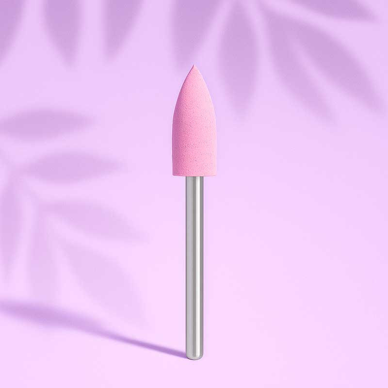 Силиконовый шлифовщик для маникюра – Orange Beauty Tools – 400 грит – розовый