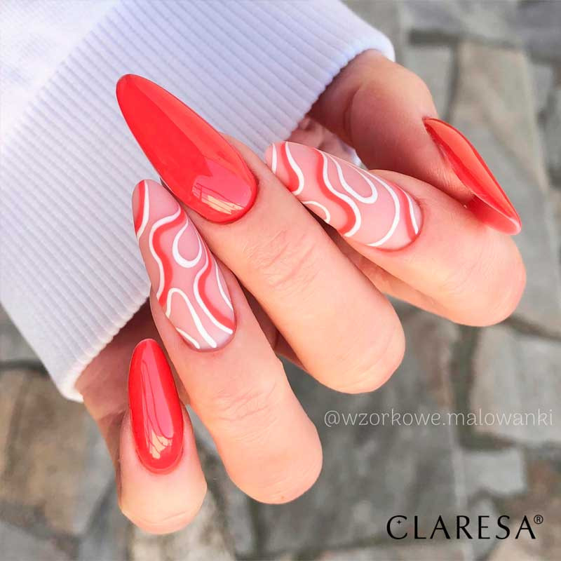 Color gel polish - Claresa RED № 400, 5 ml