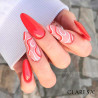 Color gel polish - Claresa RED № 400, 5 ml
