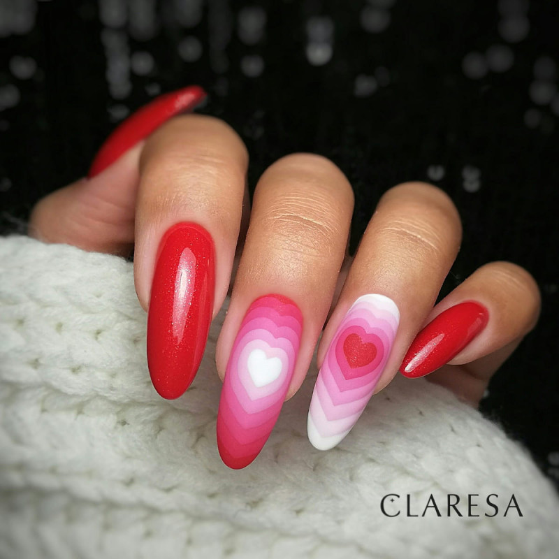 Цветной гель-лак Claresa RED № 411, 5 ml