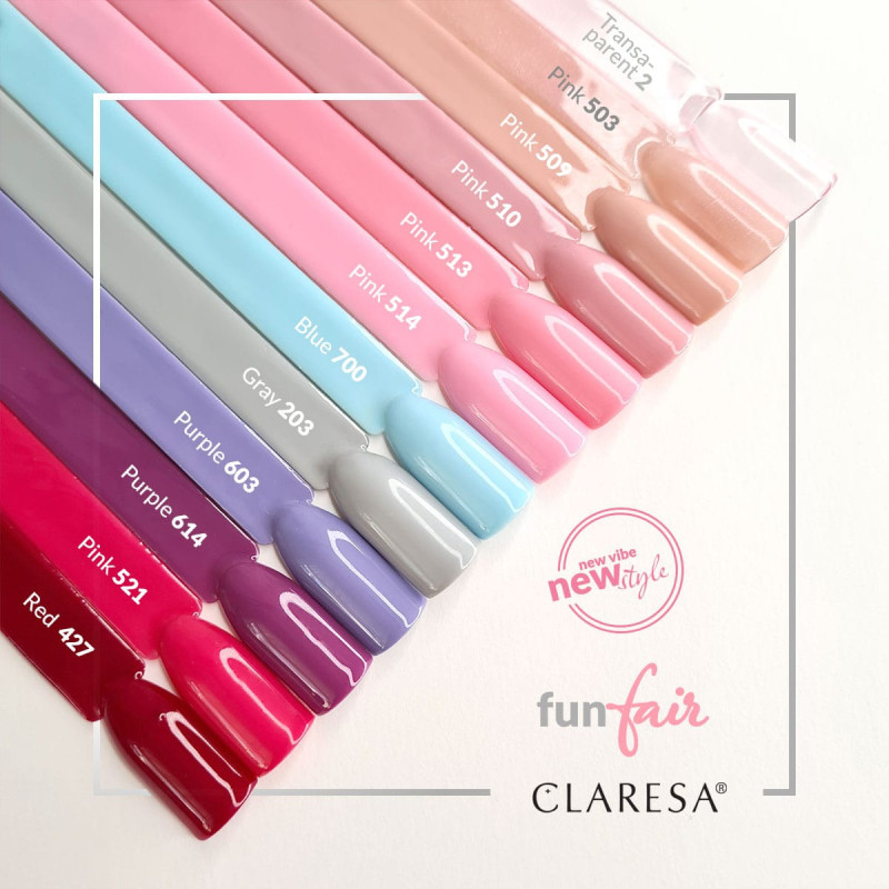 Цветной гель-лак Claresa RED № 427, 5 ml