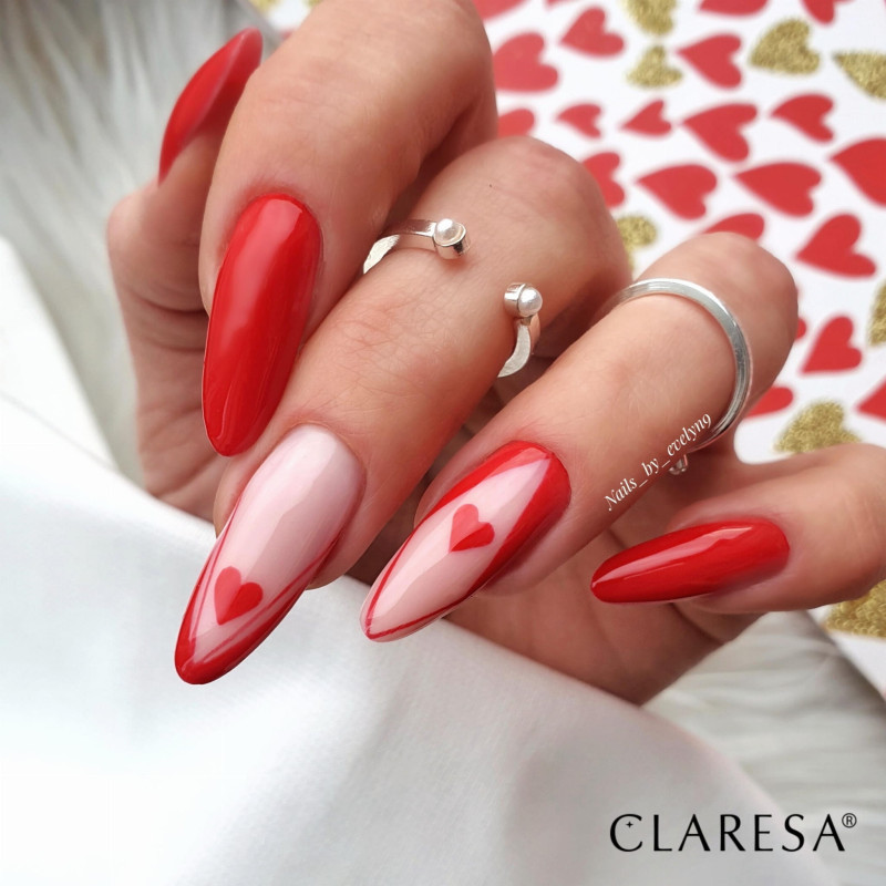 Color gel polish - Claresa RED № 406, 5 ml