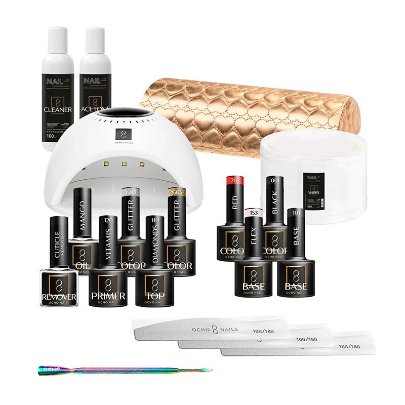 Стартовый набор для маникюра - OCHO NAILS Kit 3