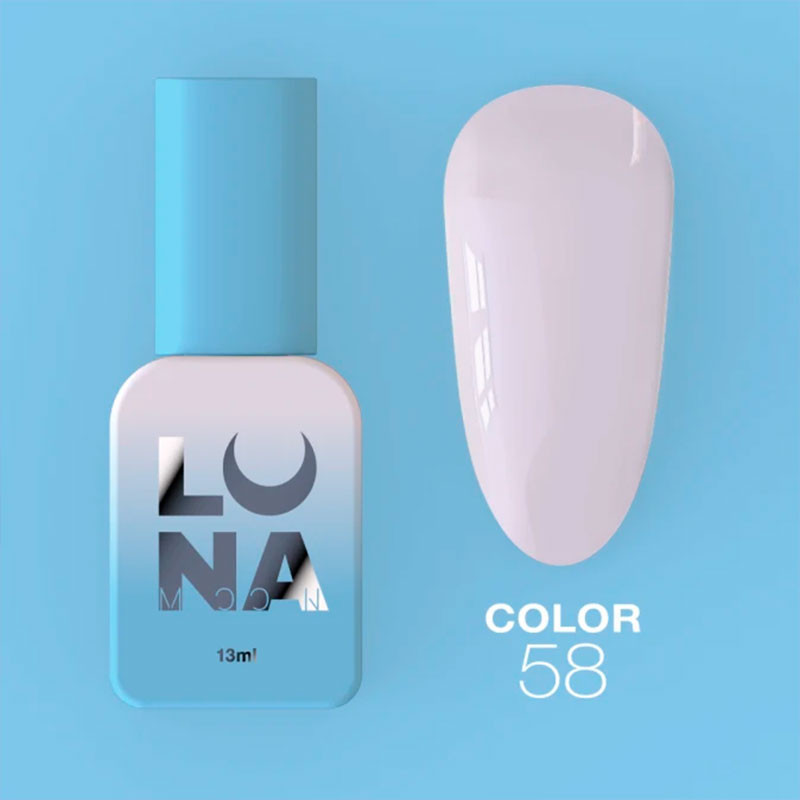 Smalto gel colorato - Lunamoon Nr 58, 13 ml