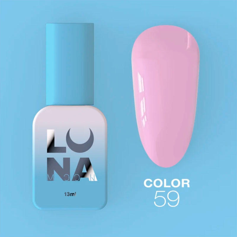 Smalto gel colorato - Lunamoon Nr 59, 13 ml