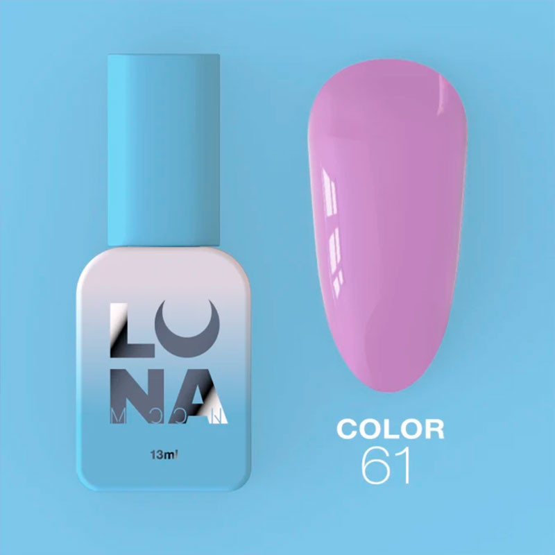 Smalto gel colorato - Lunamoon Nr 61, 13 ml