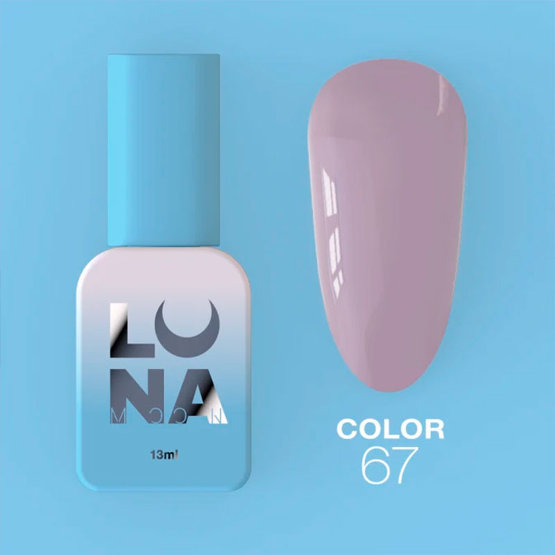 Smalto gel colorato - Lunamoon Nr 67, 13 ml