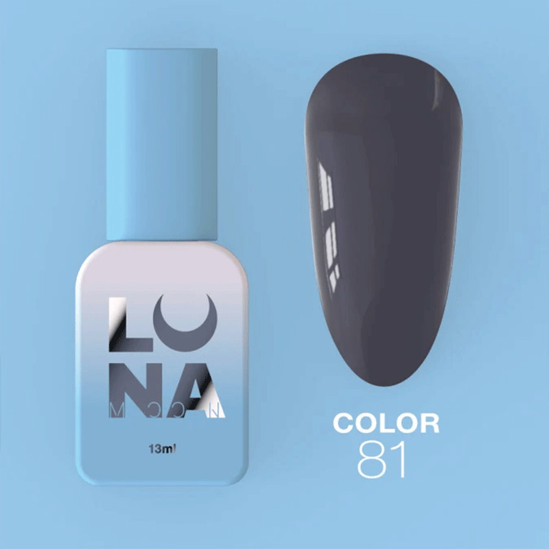 Smalto gel colorato - Lunamoon Nr 81, 13 ml