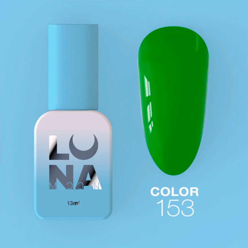 Smalto gel colorato - Lunamoon Nr 153, 13 ml