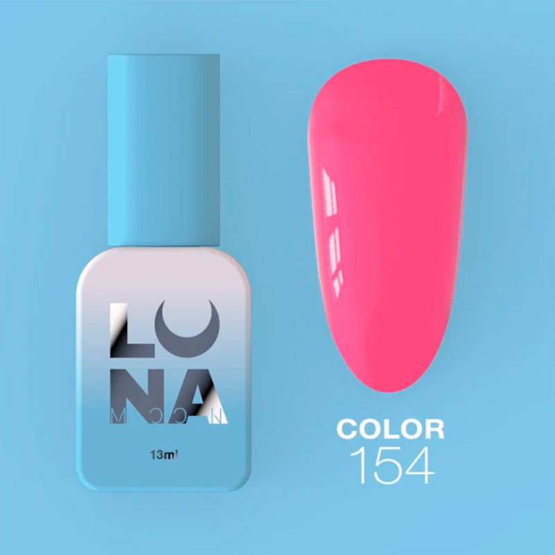 Smalto gel colorato - Lunamoon Nr 154, 13 ml