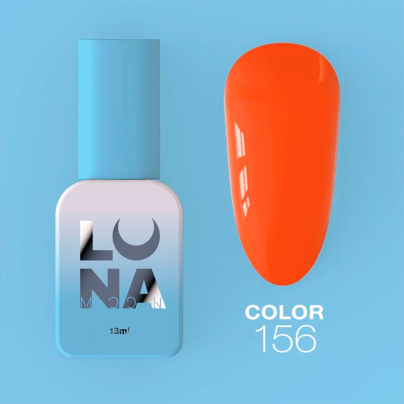 Smalto gel colorato - Lunamoon Nr 156, 13 ml