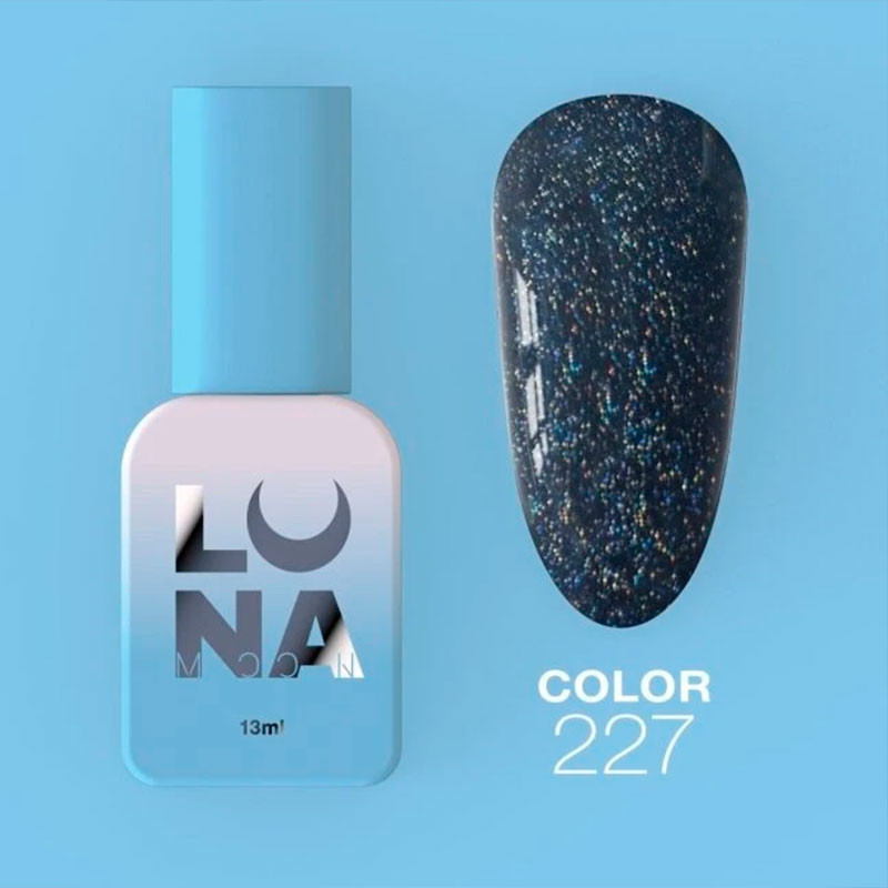 Smalto gel colorato - Lunamoon Nr 227, 13 ml