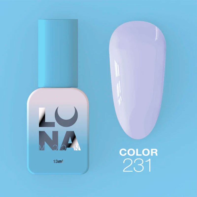 Smalto gel colorato - Lunamoon Nr 231, 13 ml