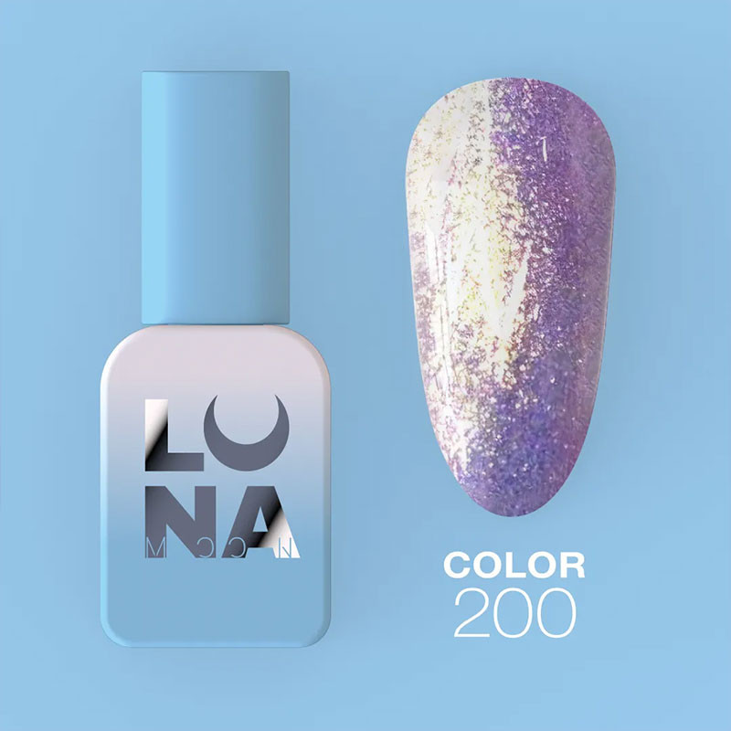 Smalto gel colorato - Lunamoon Nr 200, 13 ml