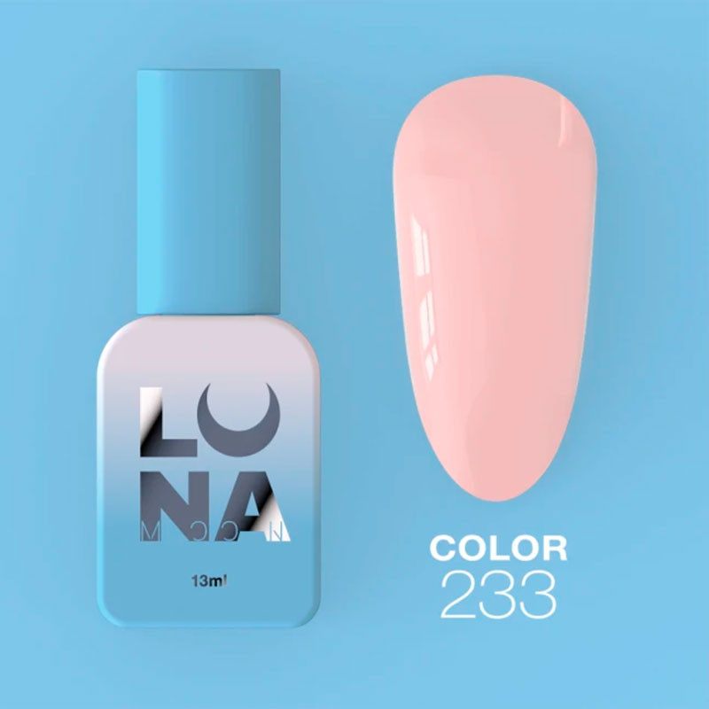 Smalto gel colorato - Lunamoon Nr 233, 13 ml