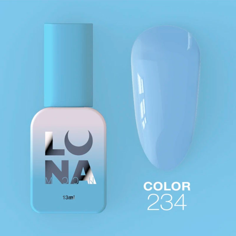 Smalto gel colorato - Lunamoon Nr 234, 13 ml