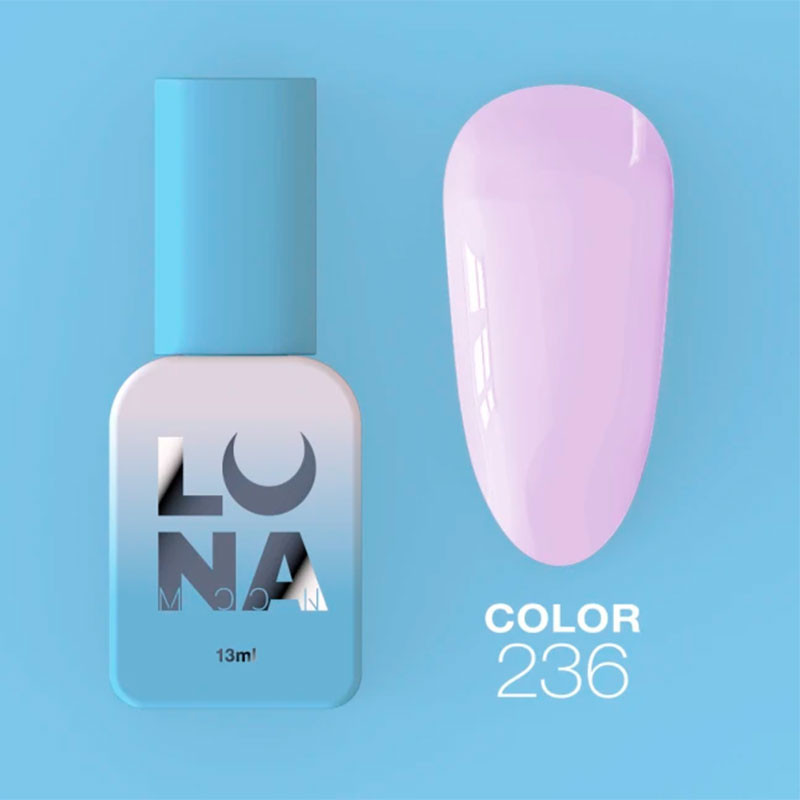 Smalto gel colorato - Lunamoon Nr 236, 13 ml