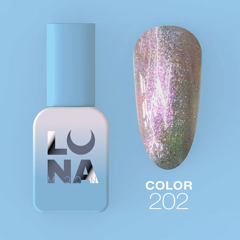 Smalto gel colorato - Lunamoon Nr 202, 13 ml