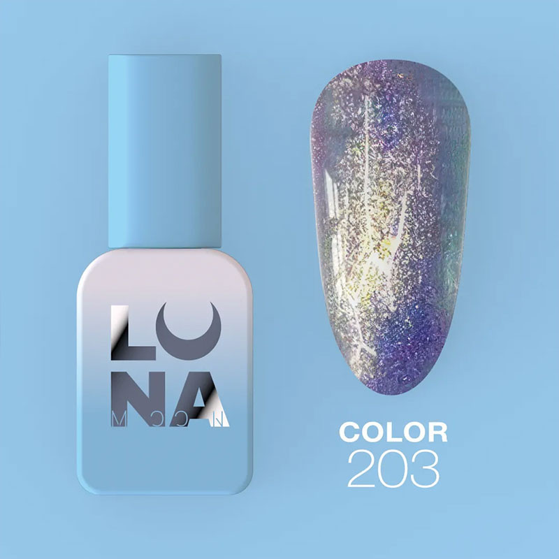 Smalto gel colorato - Lunamoon Nr 203, 13 ml