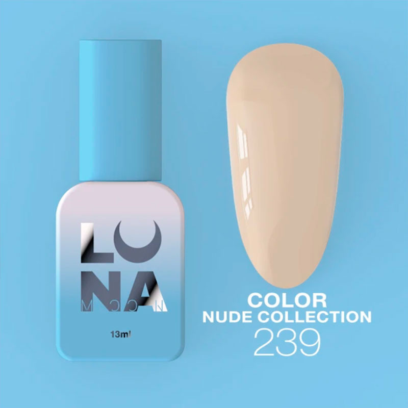 Smalto gel colorato - Lunamoon Nr 239, 13 ml