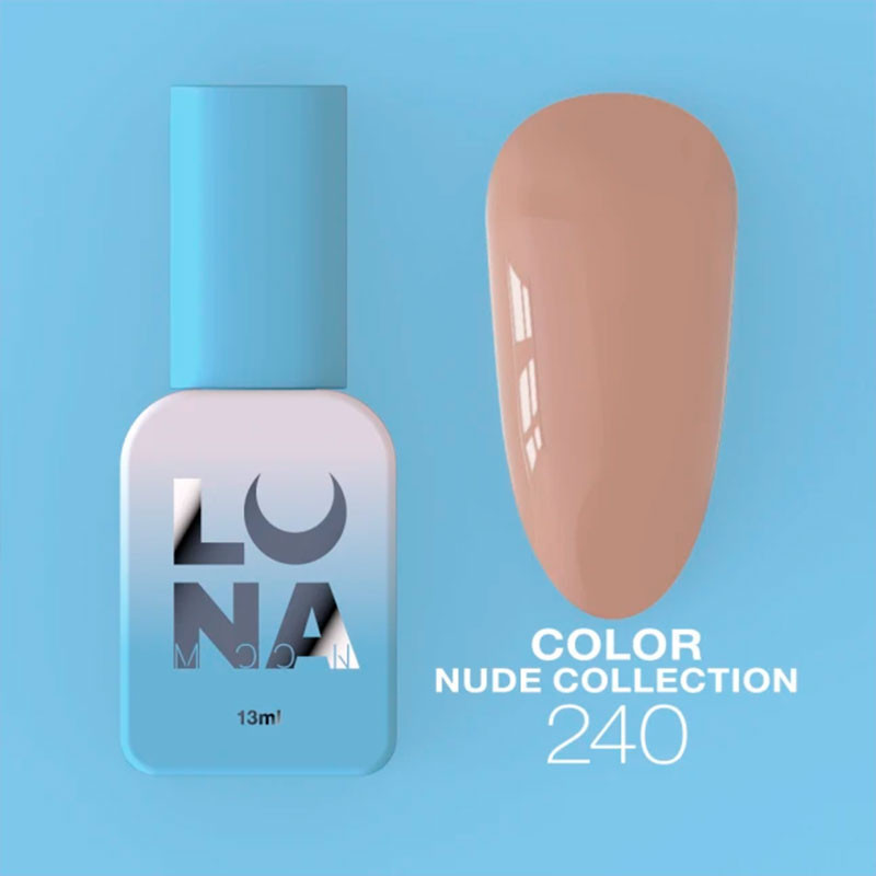 Smalto gel colorato - Lunamoon Nr 240, 13 ml