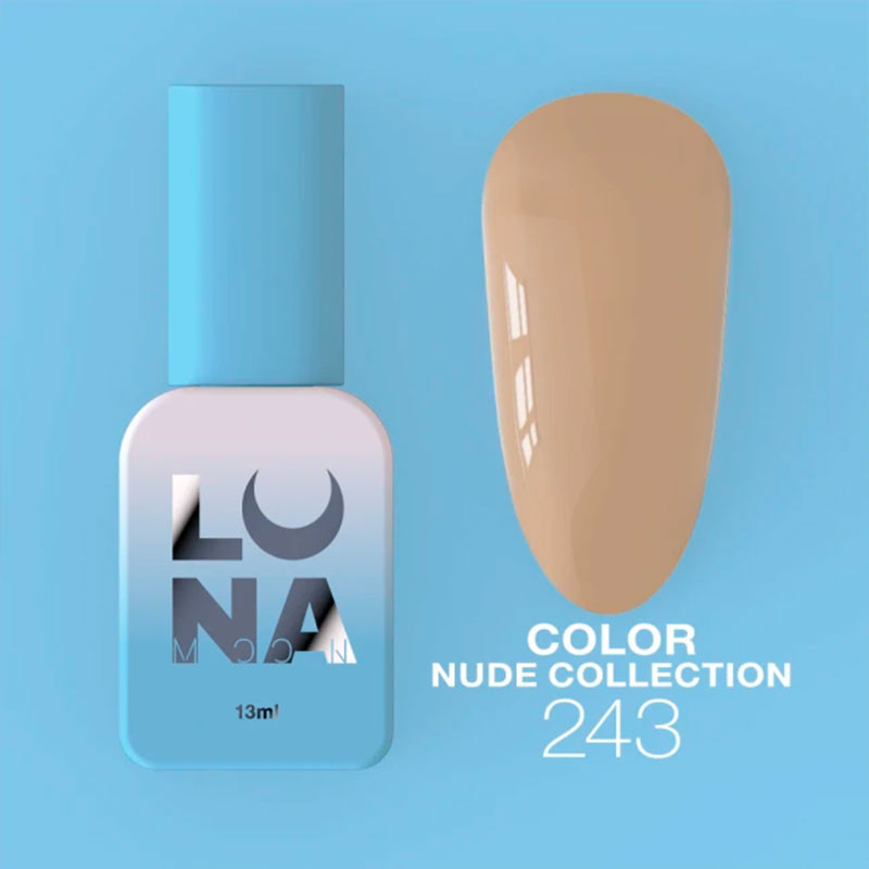 Smalto gel colorato - Lunamoon Nr 243, 13 ml