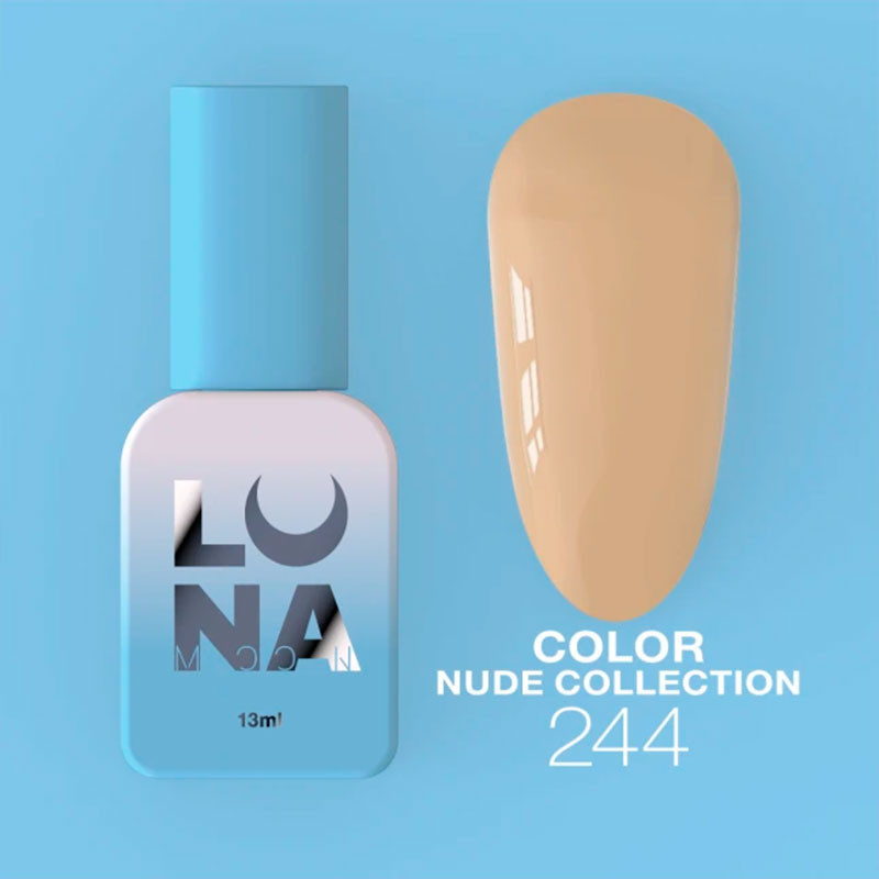 Smalto gel colorato - Lunamoon Nr 244, 13 ml