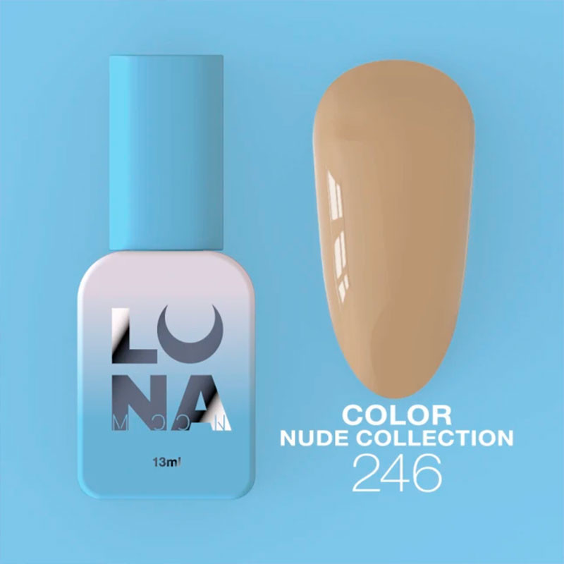 Smalto gel colorato - Lunamoon Nr 246, 13 ml