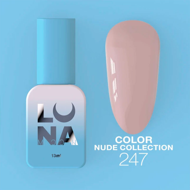 Smalto gel colorato - Lunamoon Nr 247, 13 ml