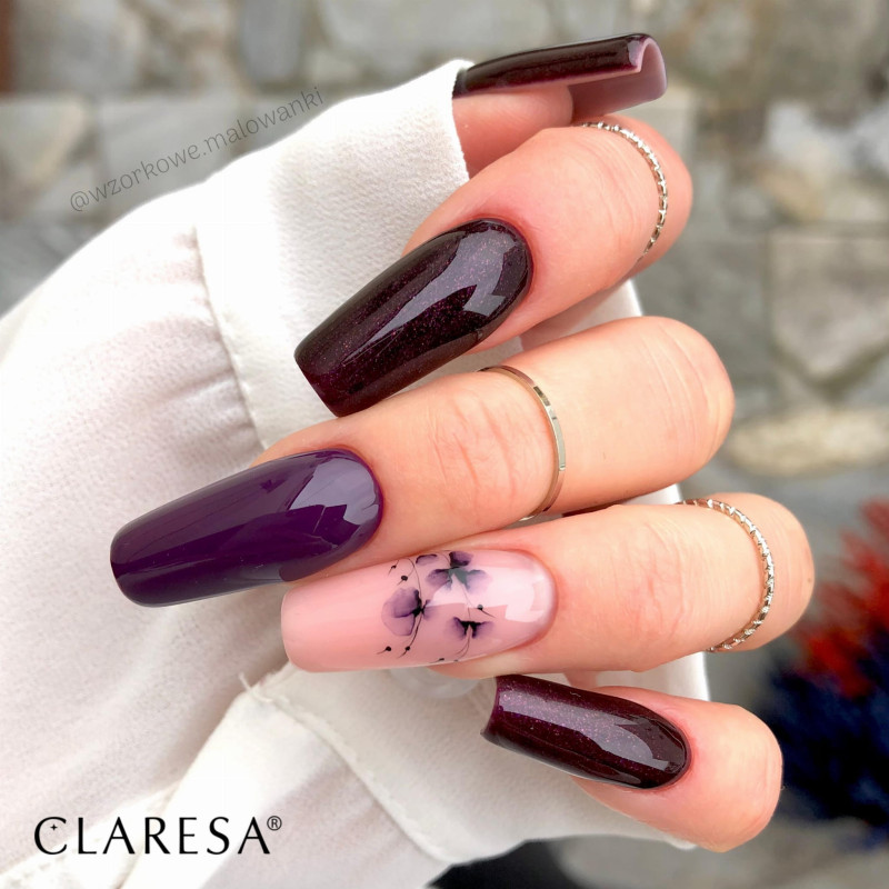 Цветной гель-лак Claresa Purple № 621, 5 ml