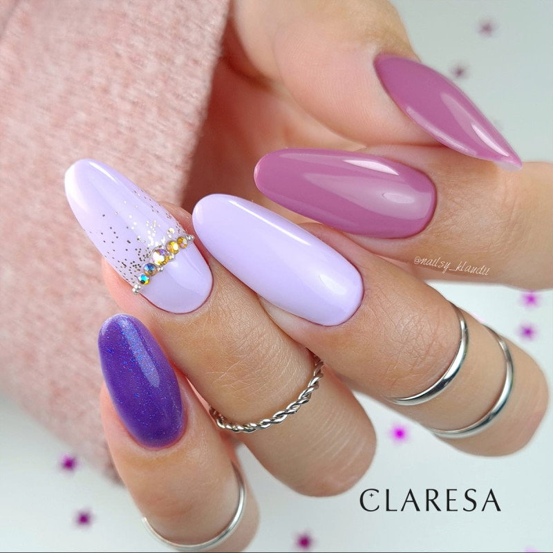 Цветной гель-лак Claresa Purple № 601, 5 ml