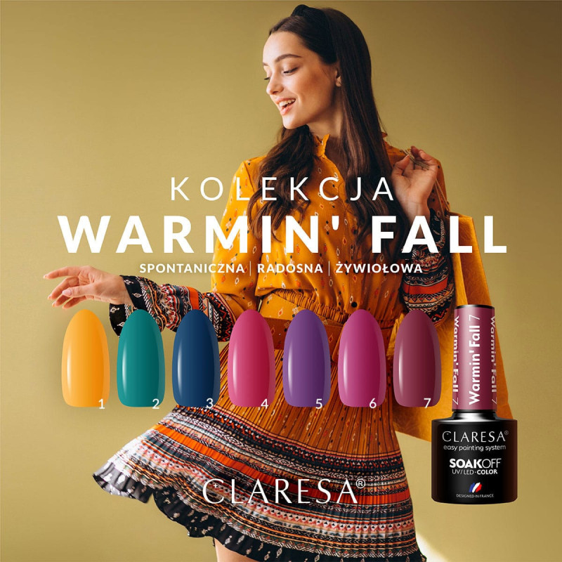 Smalto gel – Claresa WARMIN’ FALL n. 4 – 5 ml
