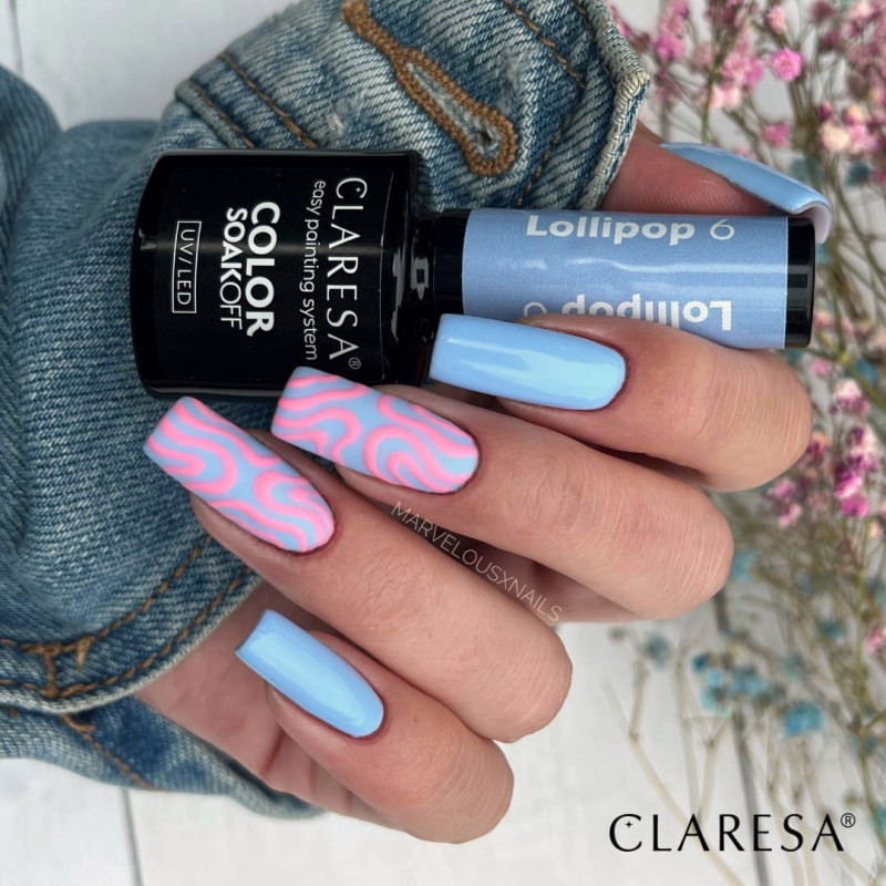 Цветной гель-лак Claresa LOLLIPOP № 6, 5 ml