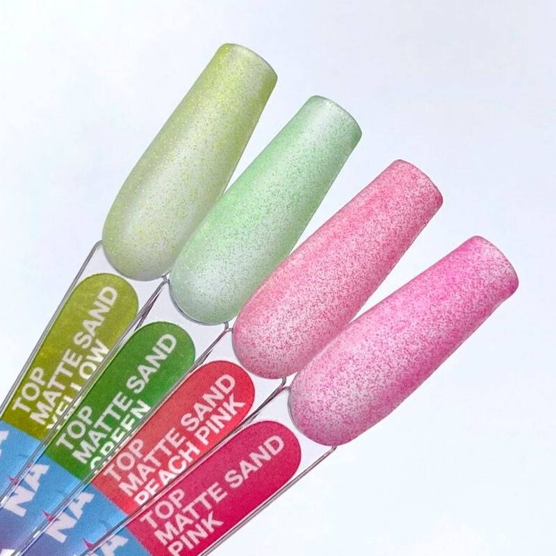 Top coat opaco senza dispersione – Lunamoon Top Matte Sand Yellow – 13 ml