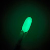 Top coat per smalto gel – Lunamoon Top Shine Dark Green – si illumina al buio – 13 ml