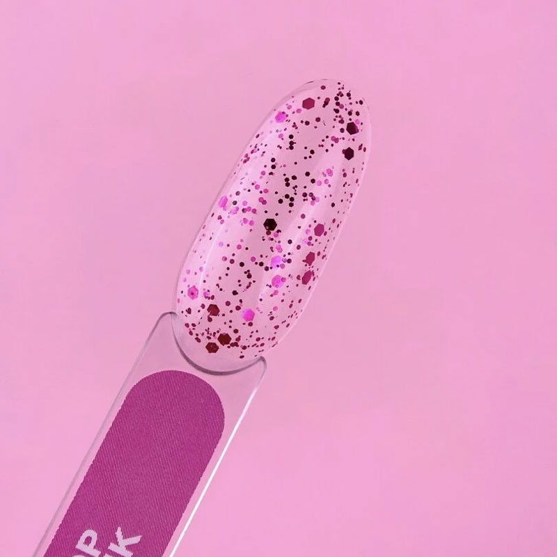 Топ для гель-лака – Lunamoon Top Pink – без липкого слоя – 13 мл