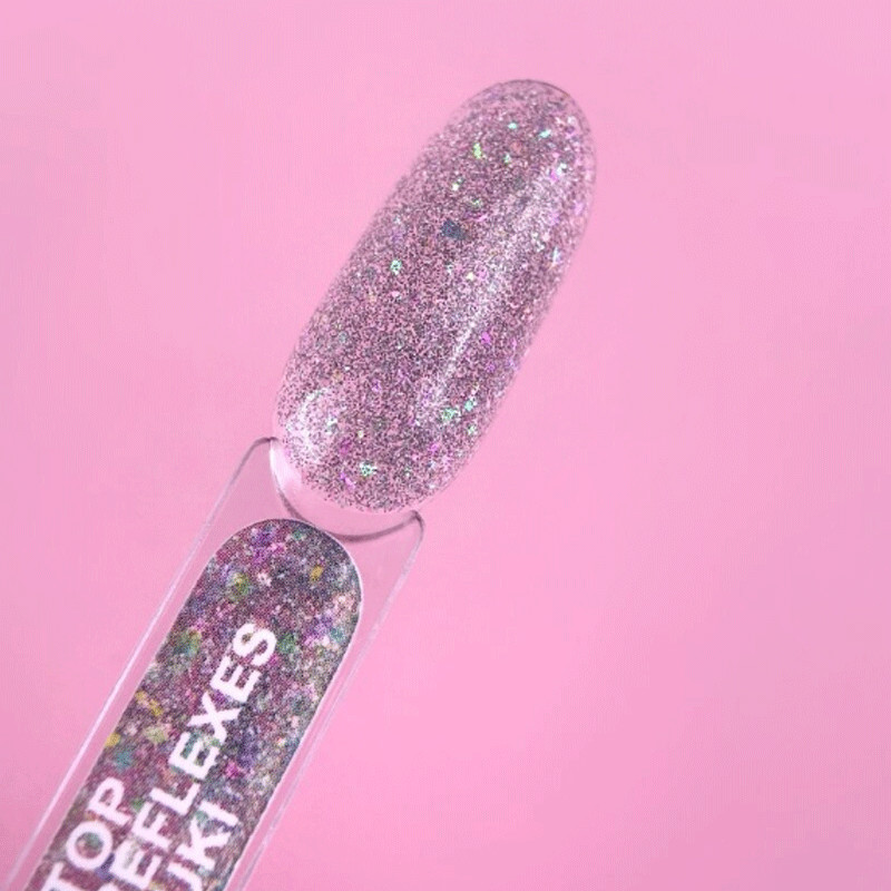 Top coat per smalto gel – Lunamoon Top Reflexes Yuki – 13 ml